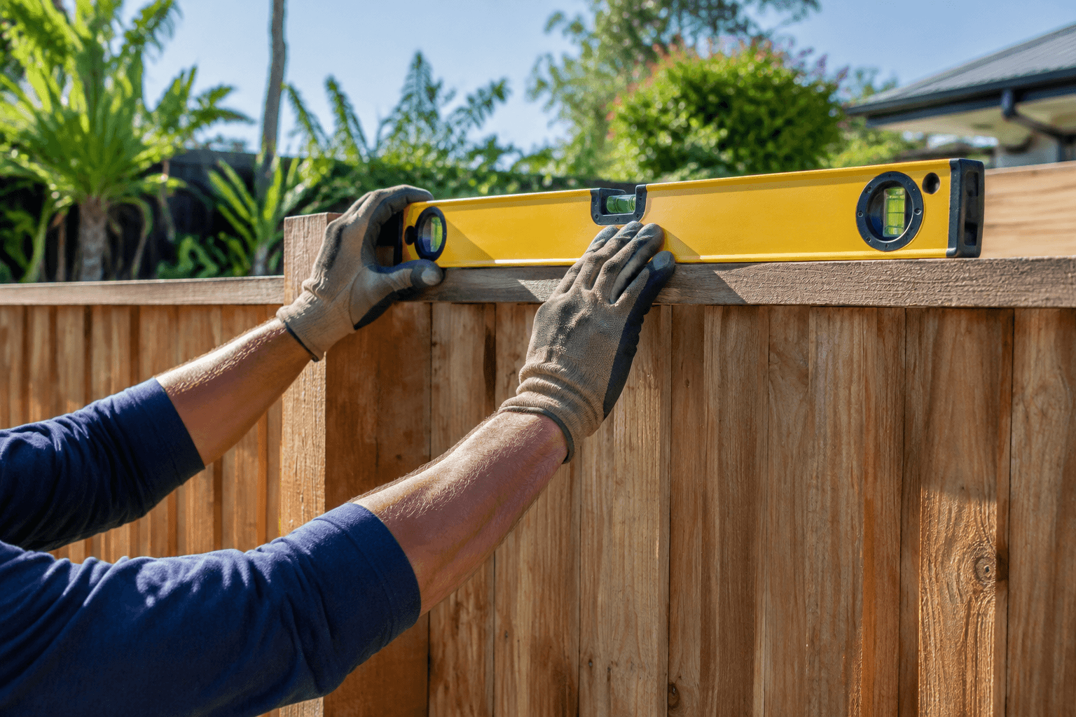 Illustrative fencing work